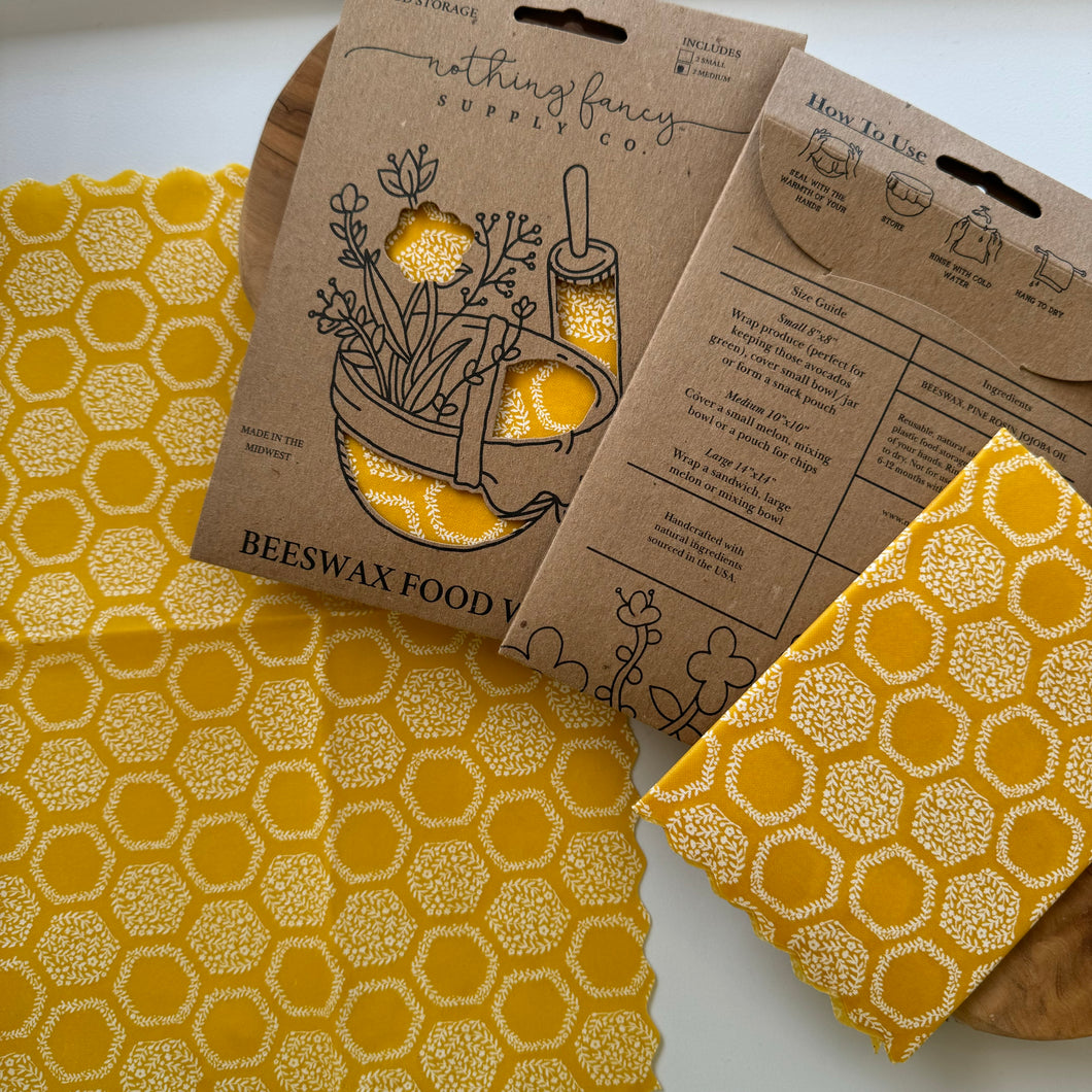 Beeswax Food Wraps [Nothing Fancy Supply Co.]