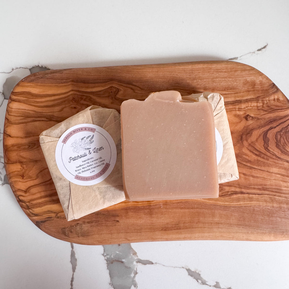 Patchouli & Linen Bar Soap