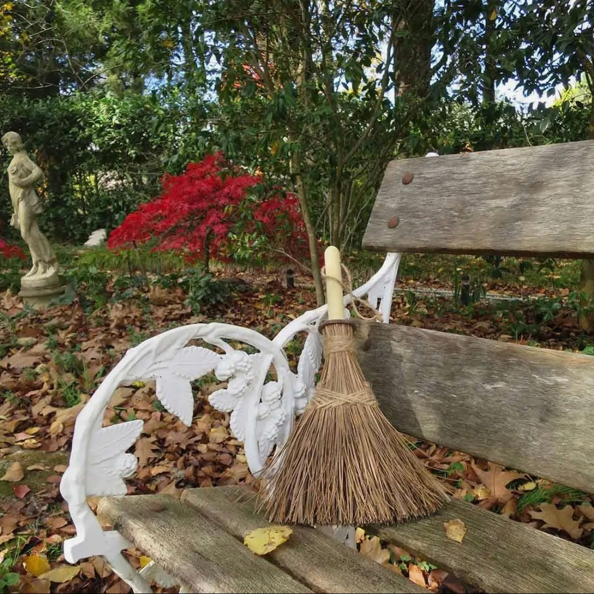 Coconut Palm Hand Broom