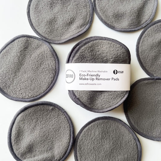 Bamboo Charcoal Makeup Remover Pads