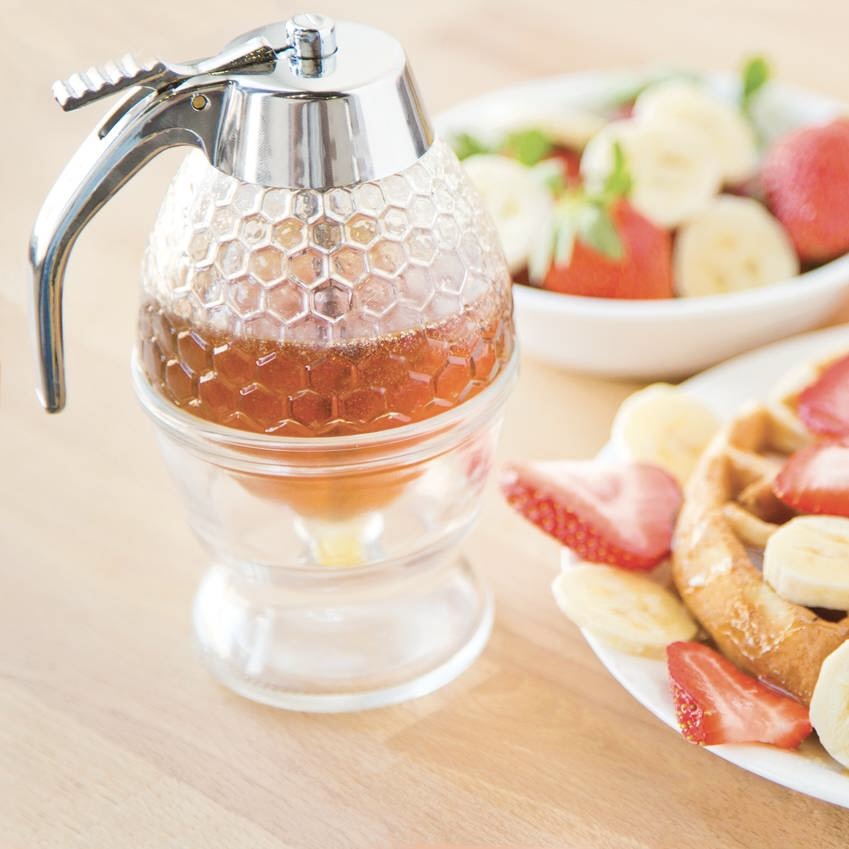 Glass Honey/Syrup Dispenser (6-ounces)