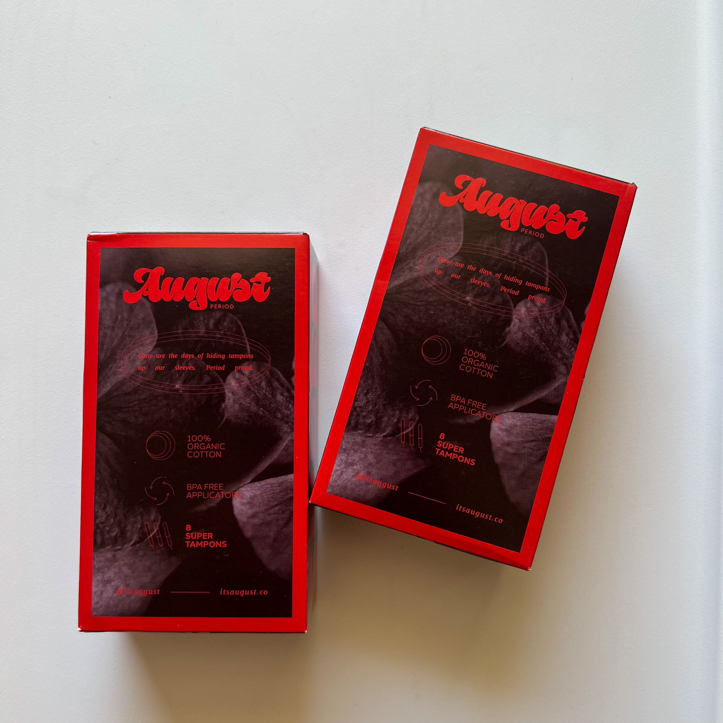 Tampons [August] Indigo River & Co.