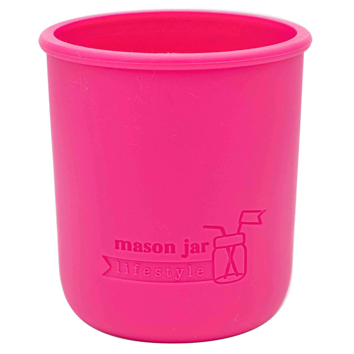Mason Jar Silicone Sleeve (16 oz wide mouth jar)