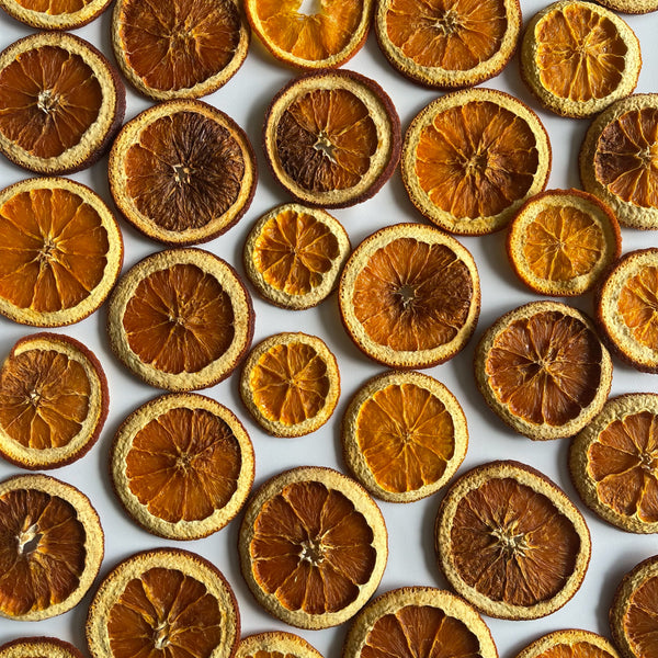 Drying oranges for decorating, gifting, & more!