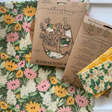 Load image into Gallery viewer, Beeswax Food Wraps [Nothing Fancy Supply Co.]

