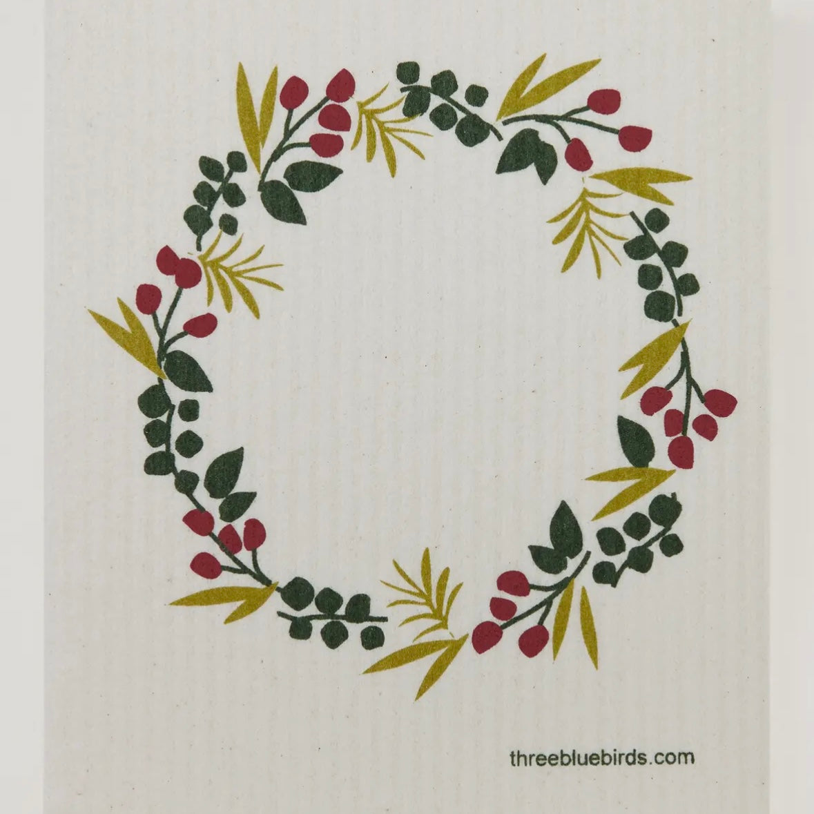 Swedish Dish Cloth [Three Bluebirds]