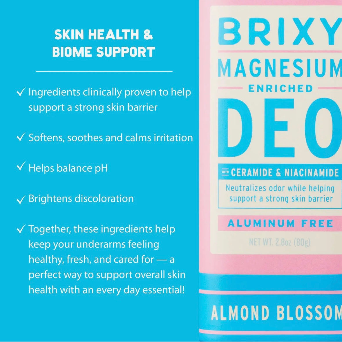 Magnesium Enriched Deodorant