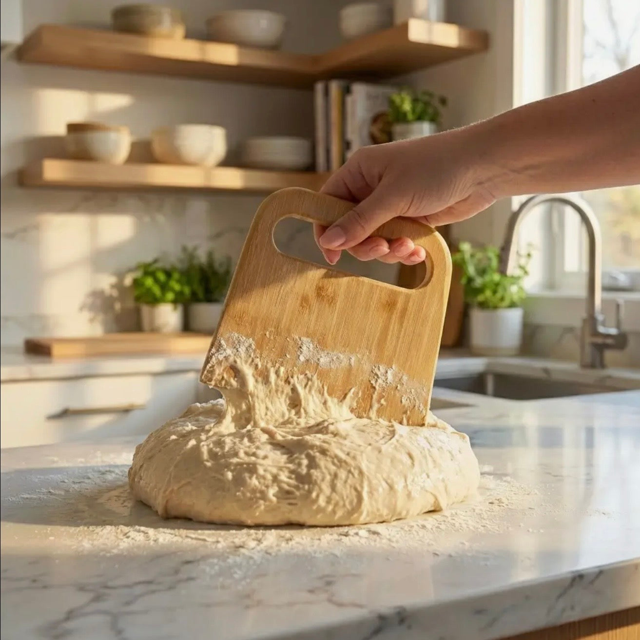 Bamboo Baking Dough Bench [Bamboo Switch]