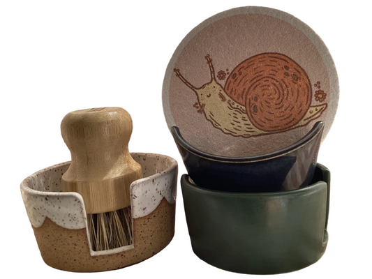 Dish sponge/pot scrubber HOLDER