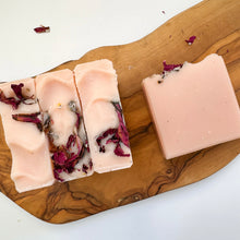 Load image into Gallery viewer, Pink Peony Bar Soap [Made in House]
