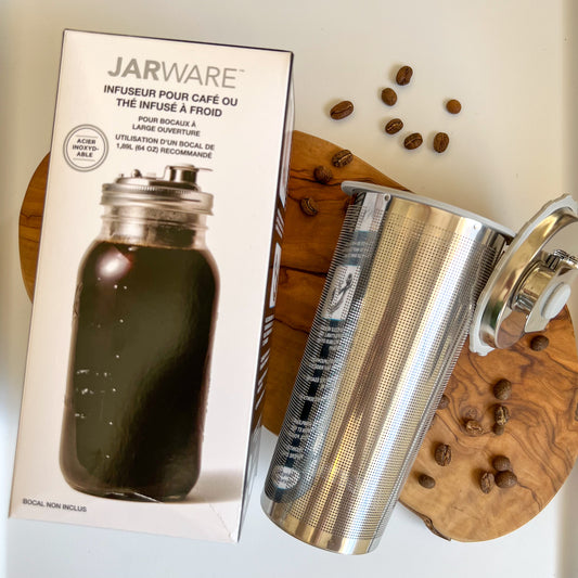 Mason Jar Cold Brew Maker/Tea Infuser [Jarware]