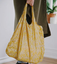 Load image into Gallery viewer, Tote Bag (recycled Sari Silk &amp; folds into pouch)
