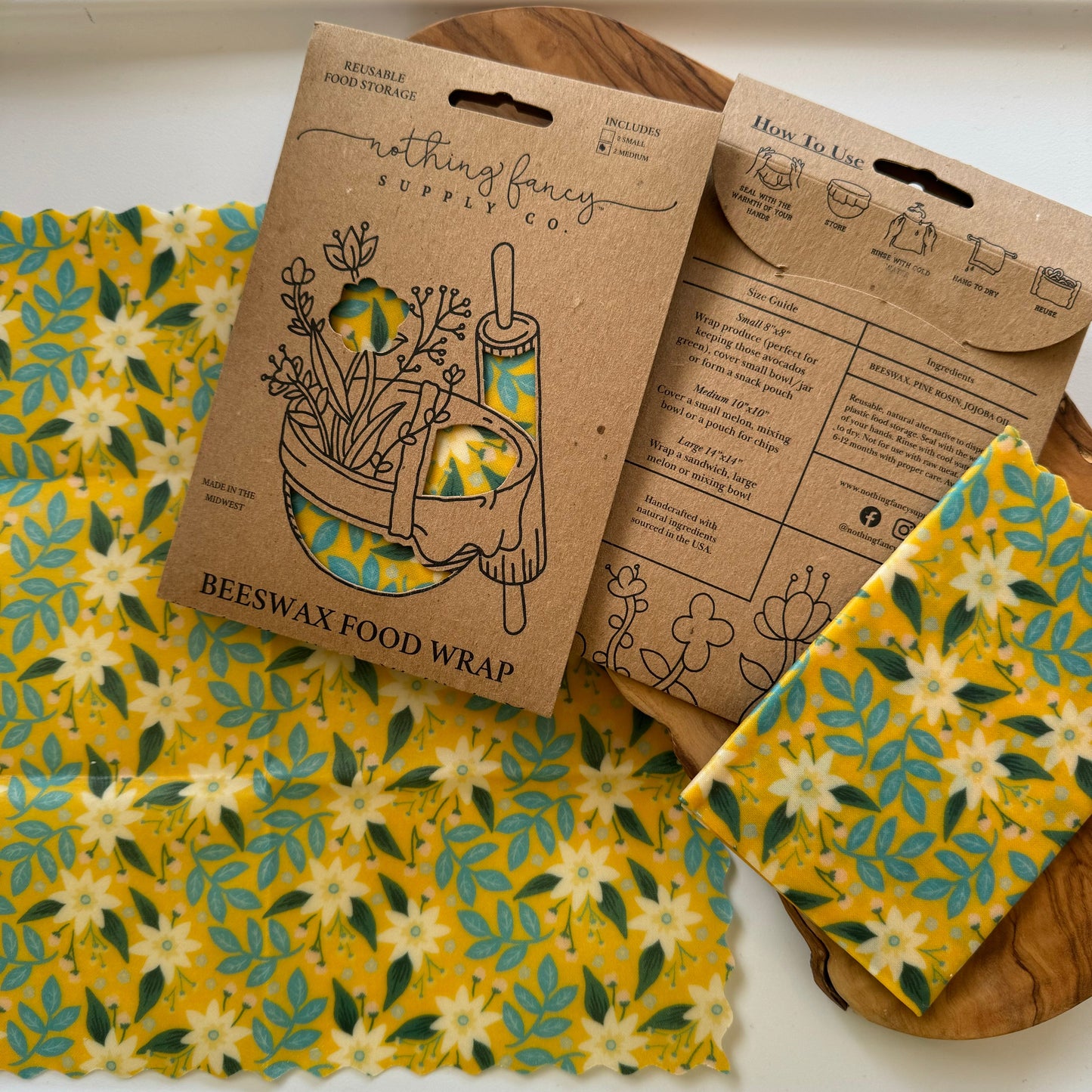Beeswax Food Wraps