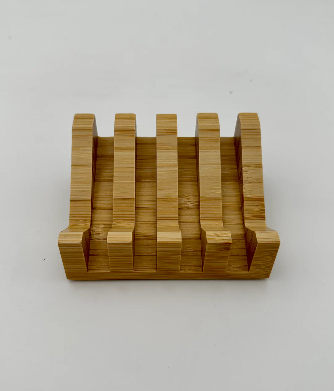 Slanted Wooden Soap Dish