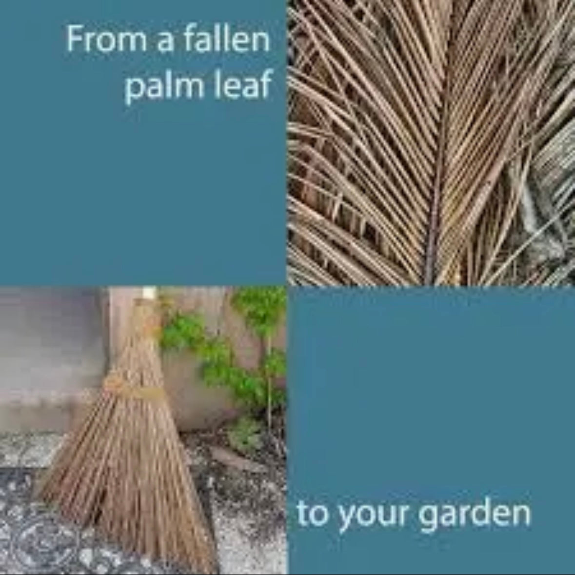 Coconut Palm Hand Broom