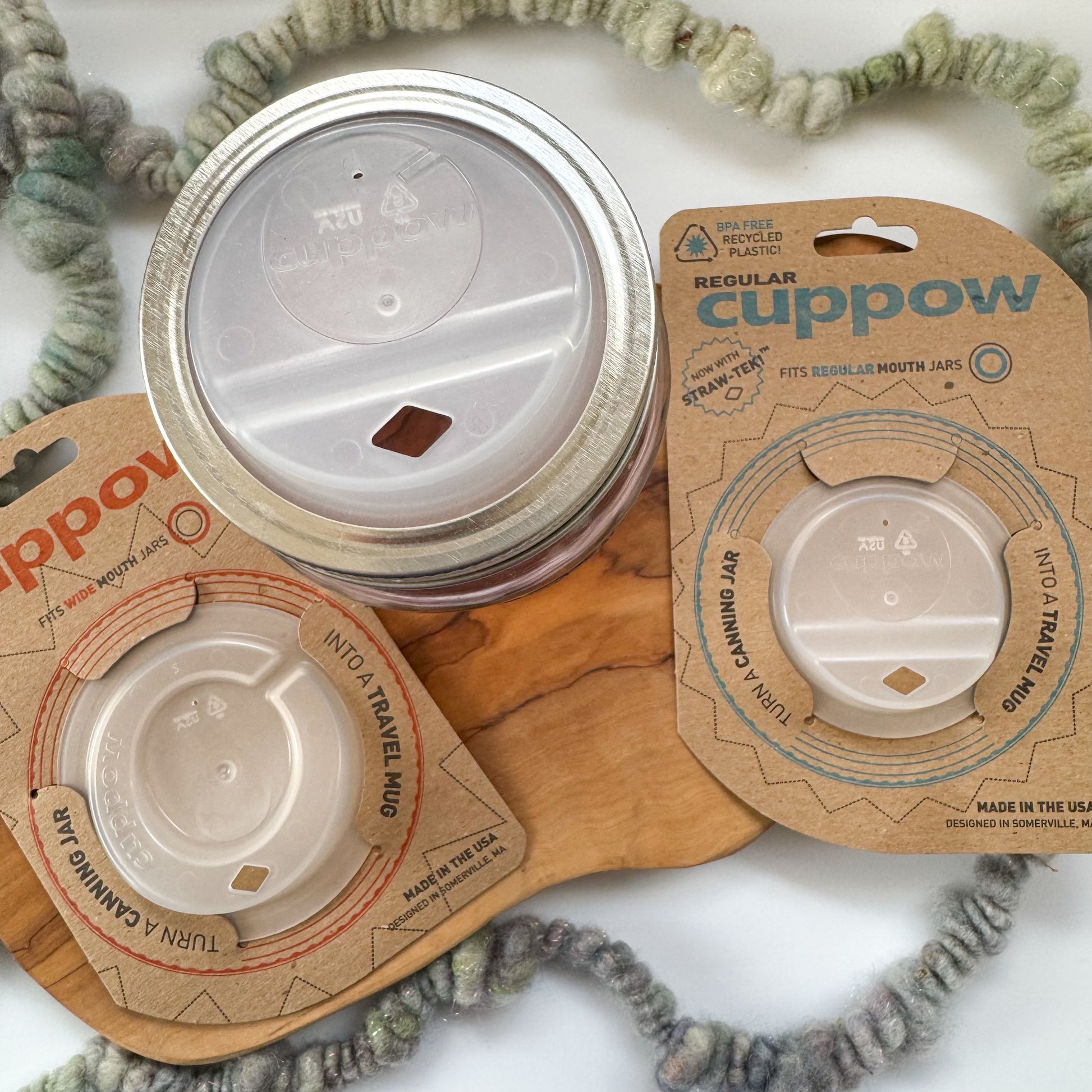 Mason Jar Sip Lid