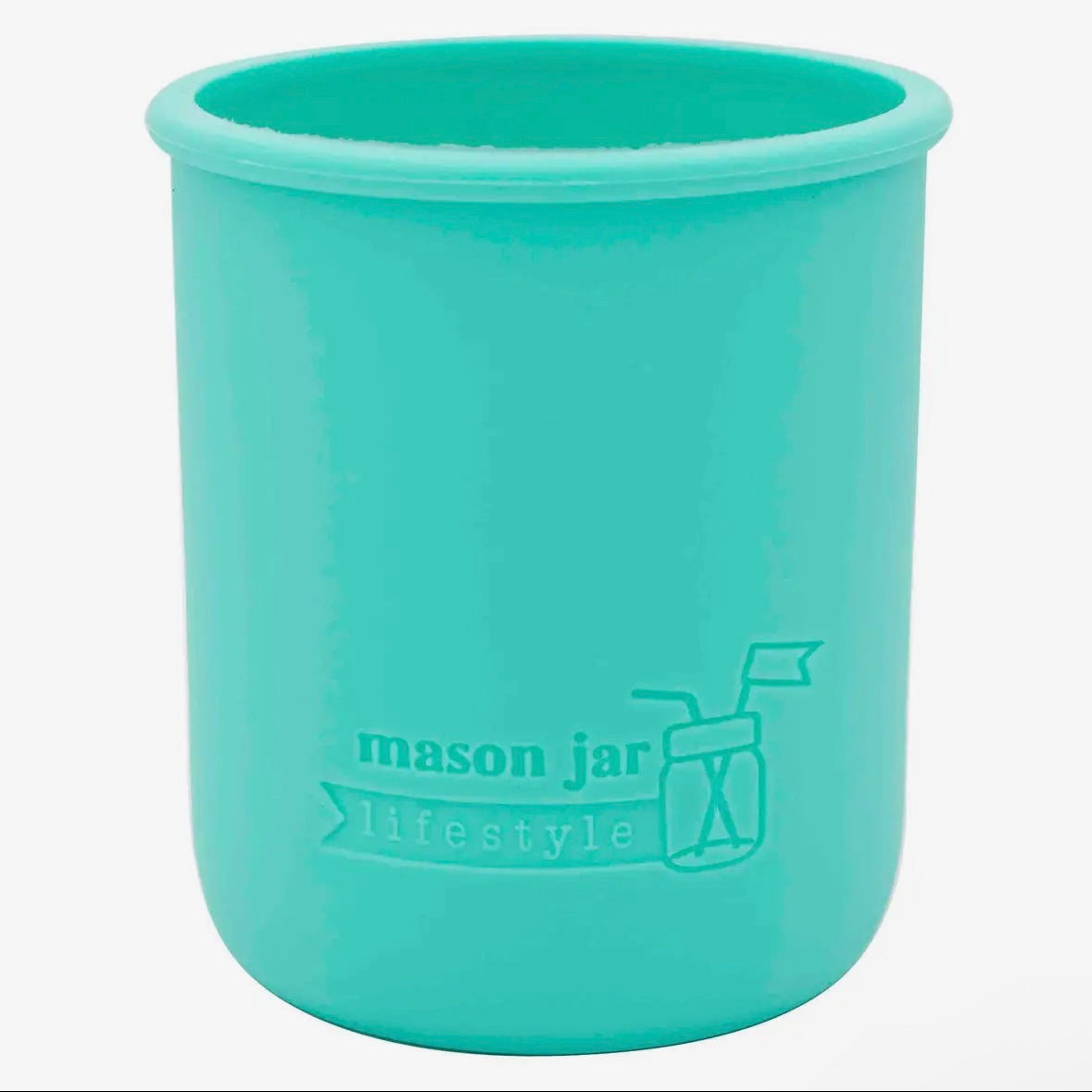 Mason Jar Silicone Sleeve (16 oz wide mouth jar)