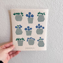 Load image into Gallery viewer, Swedish Dish Cloth [Three Bluebirds]
