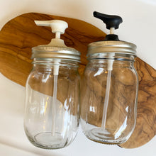 Load image into Gallery viewer, mason jar soap dispenser
