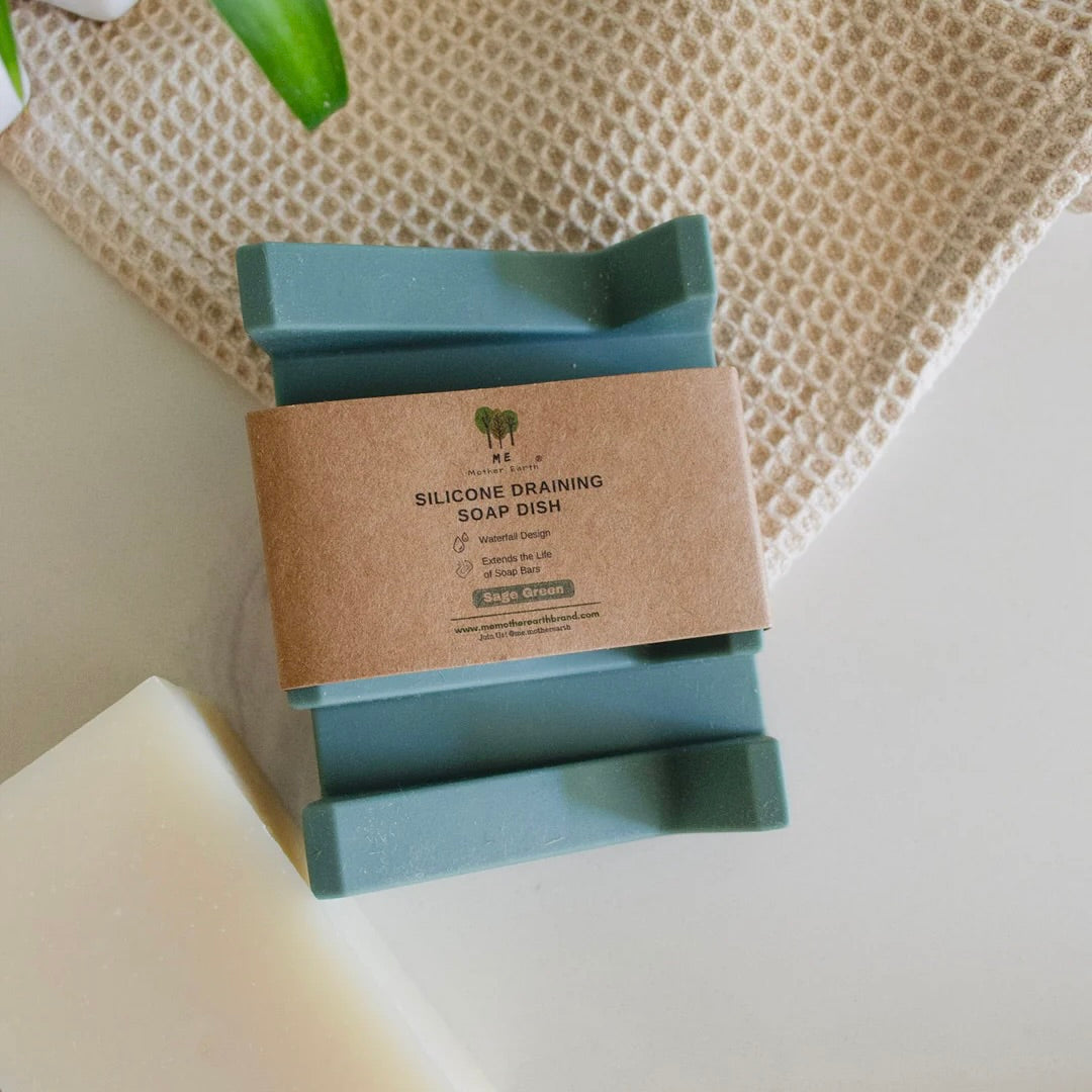 Silicone Draining Soap Dish [Me Mother Earth]
