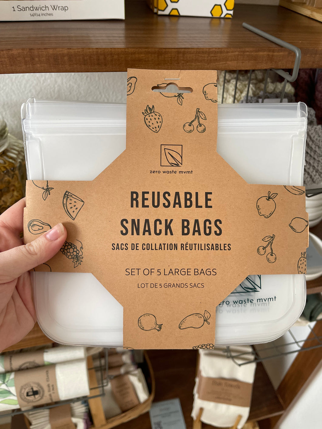 Silicone Snack Bags