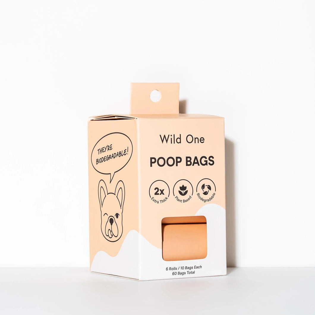 Dog Poo Bags - Compostable [Wild Ones]